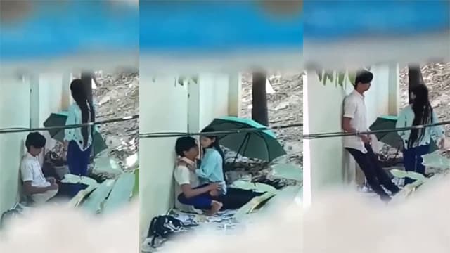 Horny Young College – GF BF Outdoor