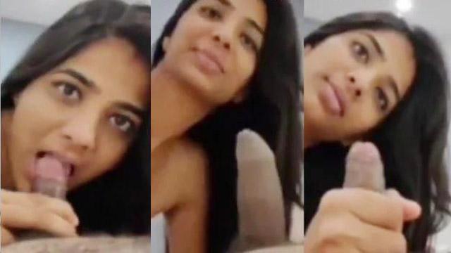 Horny Maal Babe Deep Sucking Wet Dick Boyfriend Viral