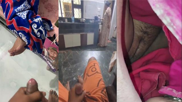 Mallu Son Masturbating while mom working