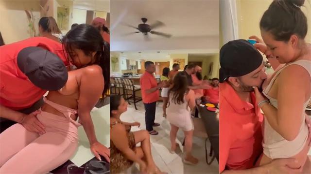 Punjabi guy’s are having fun With multiple Strippers at birthday party Sex